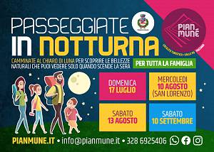 Passeggiata notturna di san lorenzo